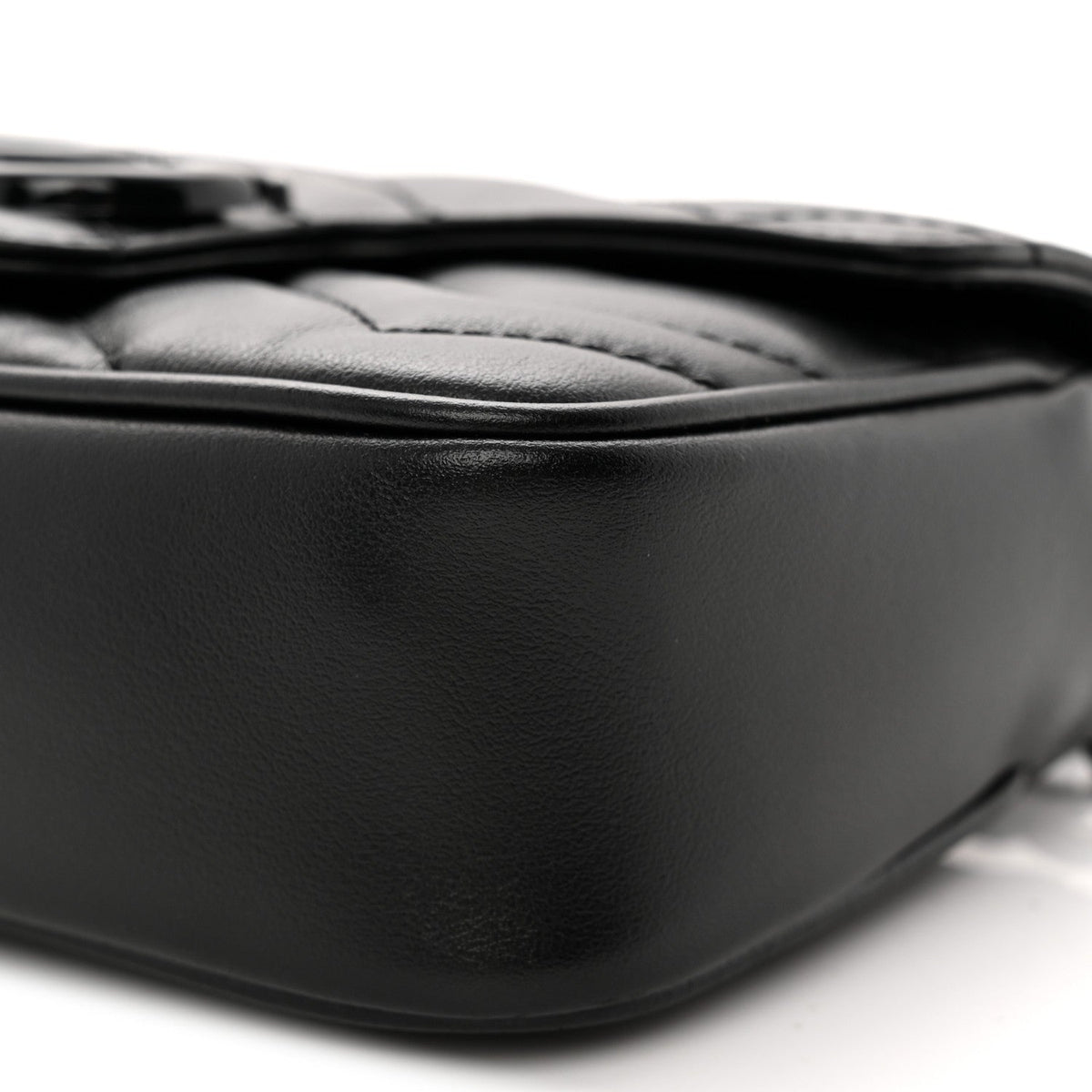 Calfskin Belt Bag - Black