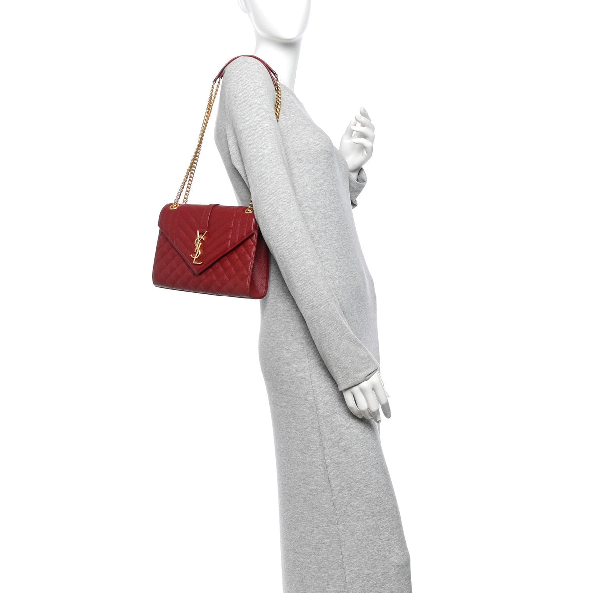 Medium Satchel Bag - Red