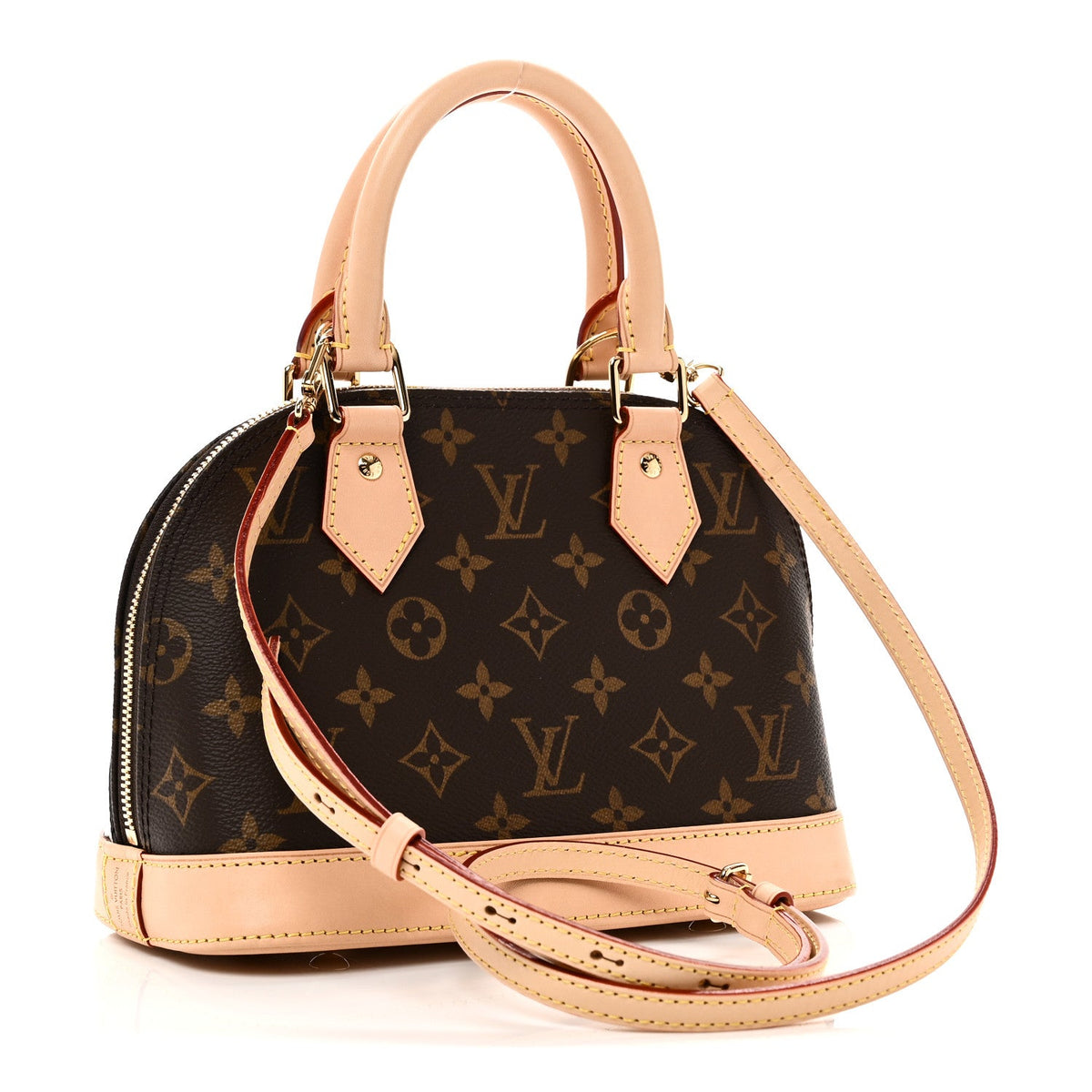 Lv X Sun Yitian Monogram Zebra Alma Bb Handbag