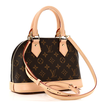 Lv X Sun Yitian Monogram Zebra Alma Bb Handbag