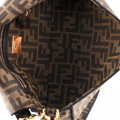 Medium Fabric Handbag - Black
