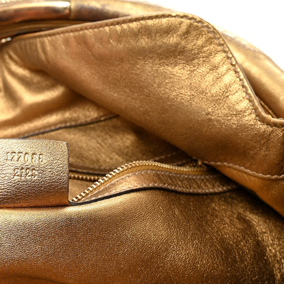 Large Hobo Bag - Gold