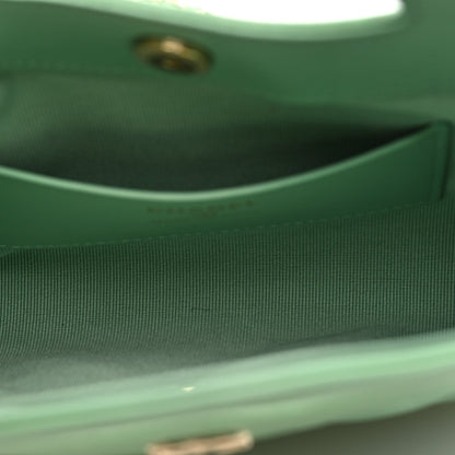 Nano Quilted Lambskin Handbag - Green