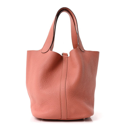 Taurillon Clemence Picotin Lock Mm Creve Handbag