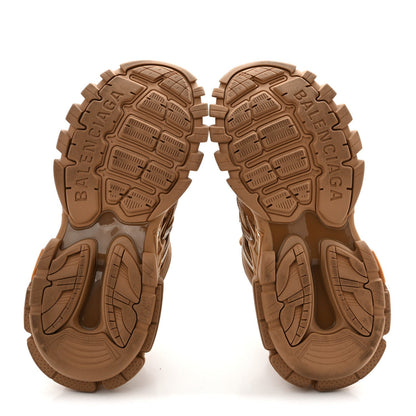 Balenciaga Rubber Mesh Women's Track.2 Open Sneakers 40 Light Brown