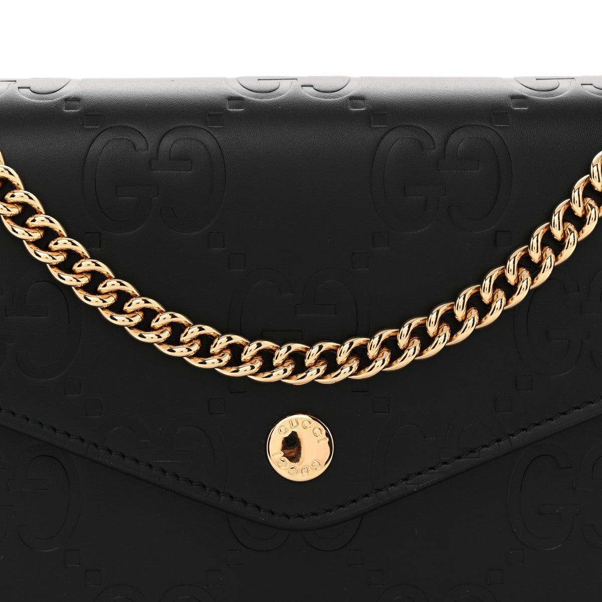 Calfskin Wallet Bag - Black