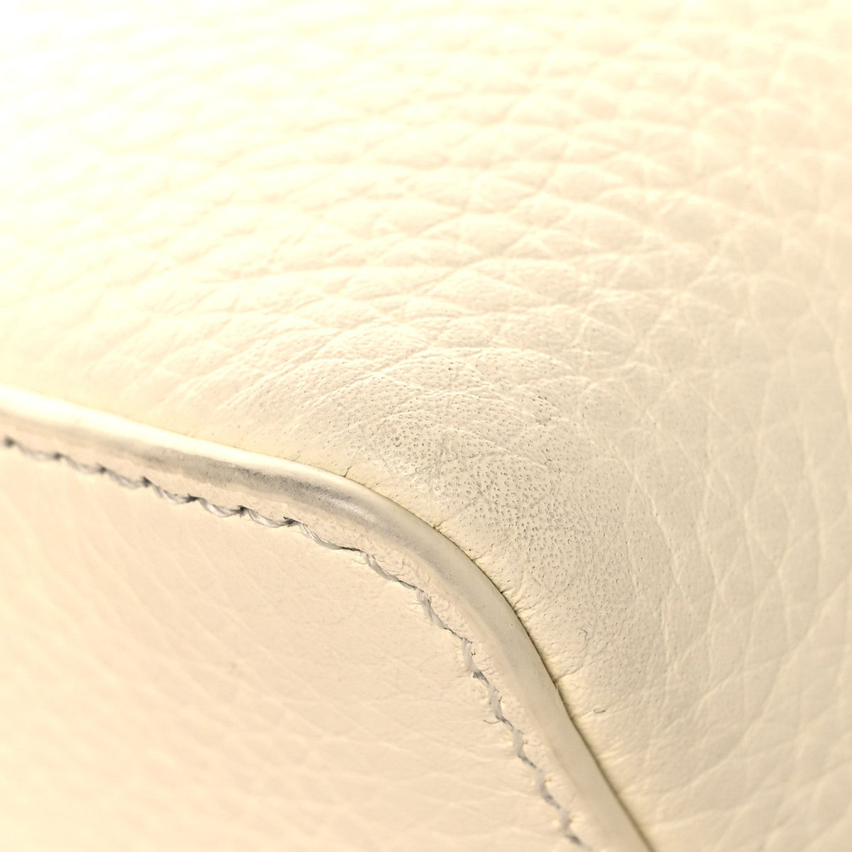 Calfskin Pouch - White