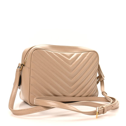Calfskin Crossbody Bag - Beige