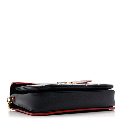 Empreinte Pochette Metis Marine Rouge Handbag