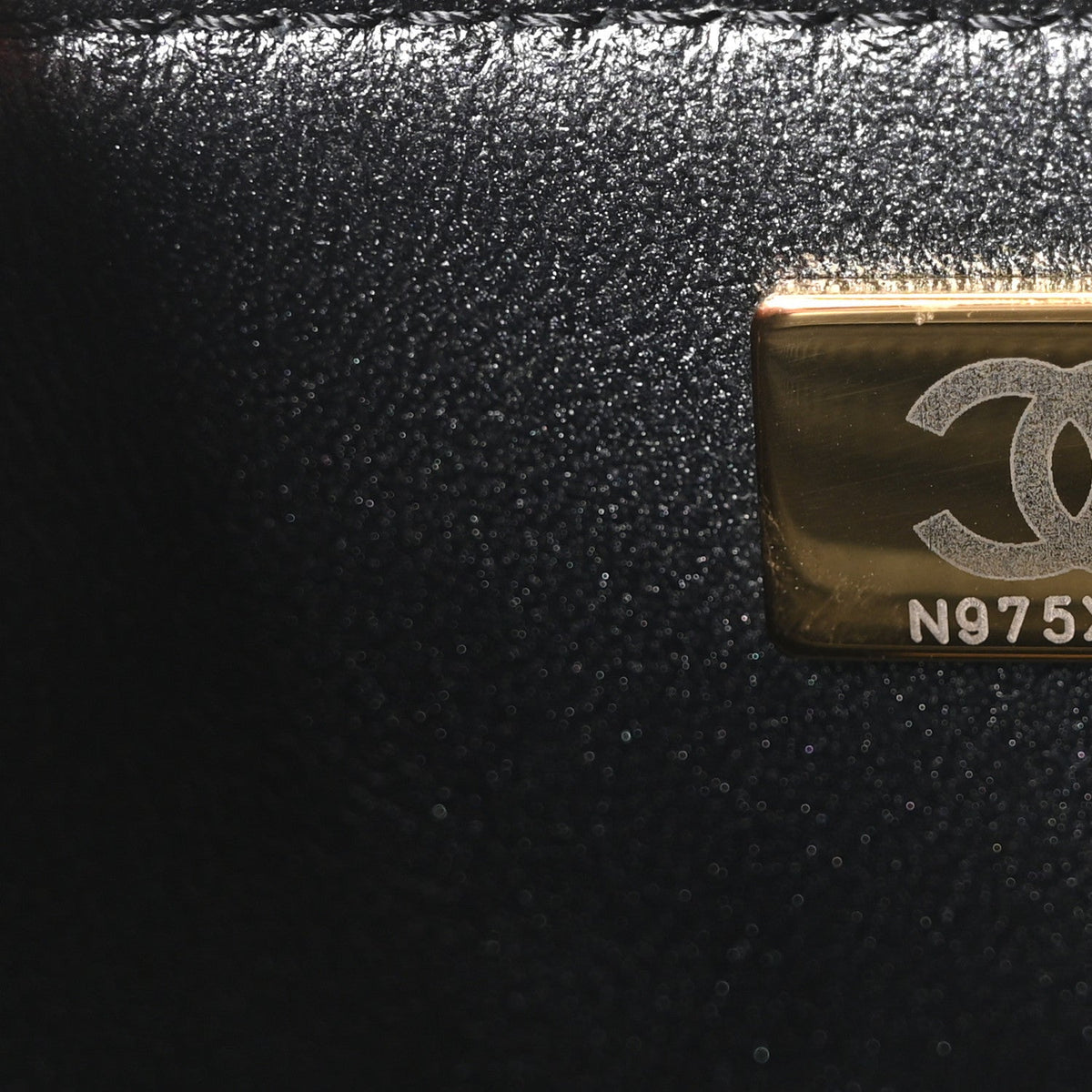 Mini Calfskin Clutch Bag - Black