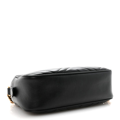 Small Calfskin Shoulder Bag - Black