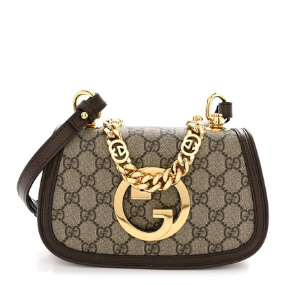 Mini Calfskin Shoulder Bag - Red