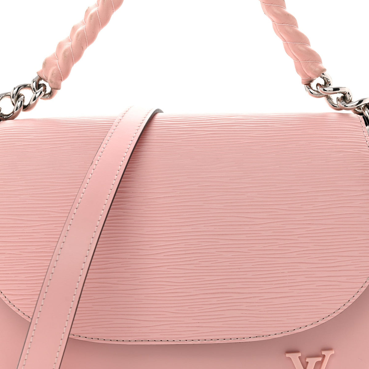 Epi Luna Rose Ballerine Handbag