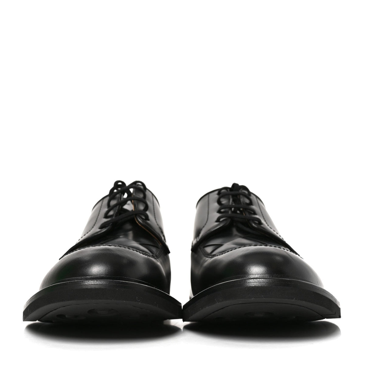 Bottega Veneta Nappa Intrecciato Men's Lagoon Shoes 43.5 Black