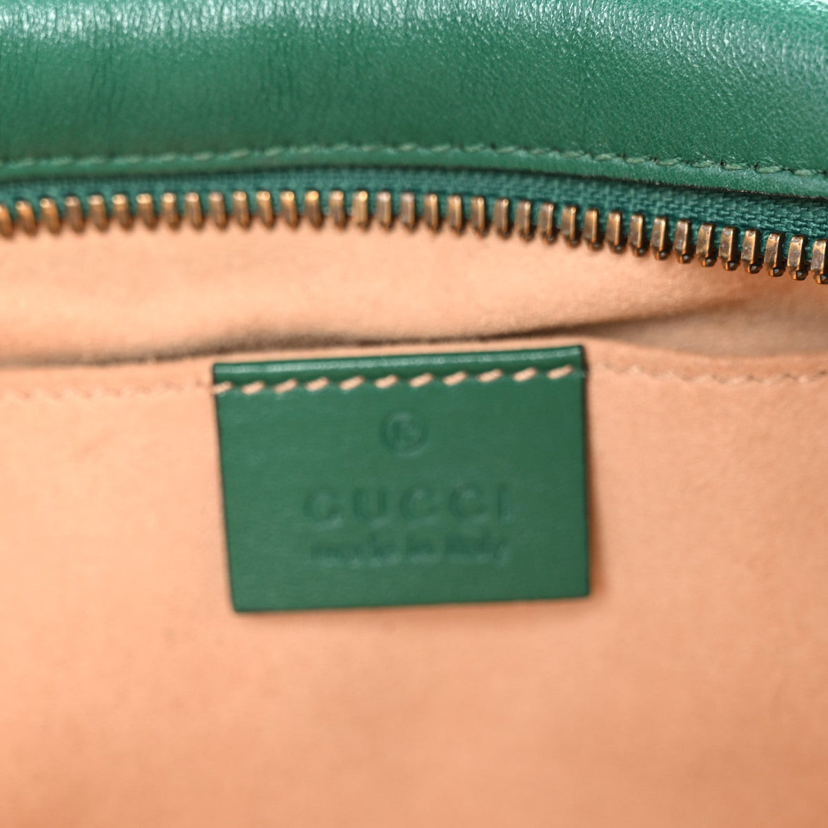 Small Calfskin Shoulder Bag - Green