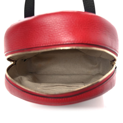 Calfskin Backpack - Red