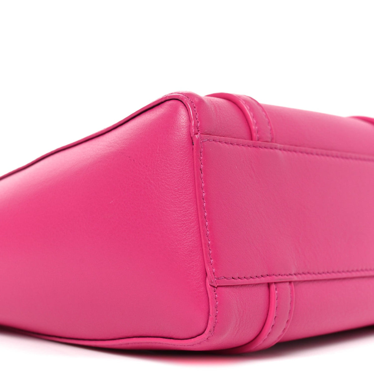 Calfskin Tote Bag - Pink
