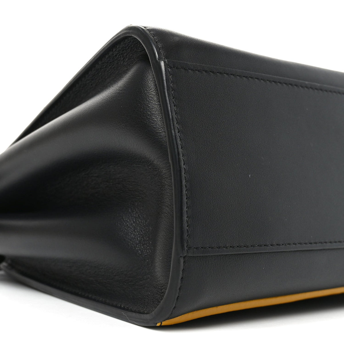 Mini Nappa Satchel Bag - Black