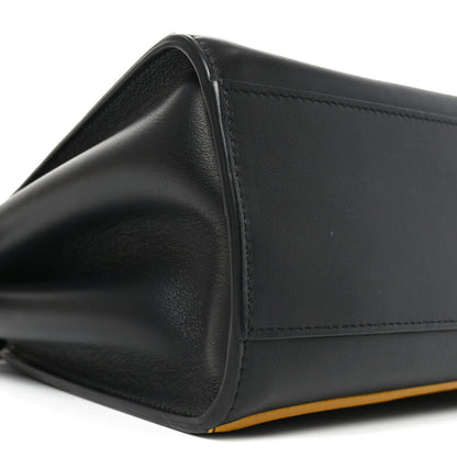 Mini Nappa Satchel Bag - Black