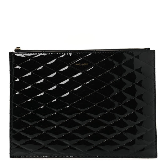 Quilted Handbag - Black