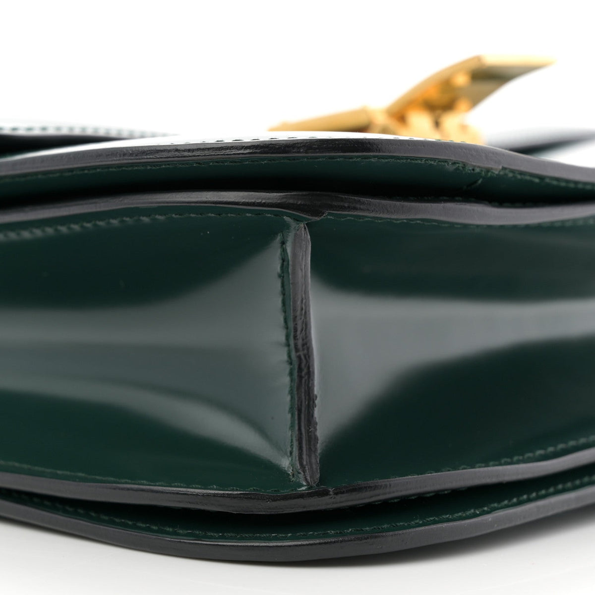 Medium Calfskin Flap Shoulder Bag - Green