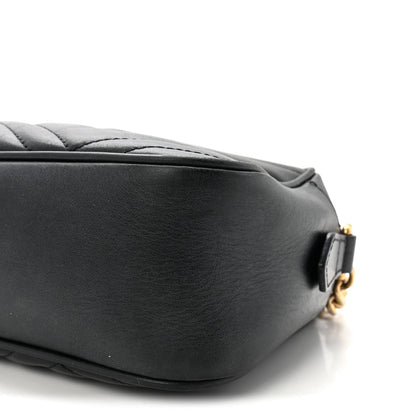 Small Calfskin Shoulder Bag - Black