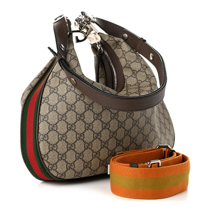 Large Calfskin Shoulder Bag - Red