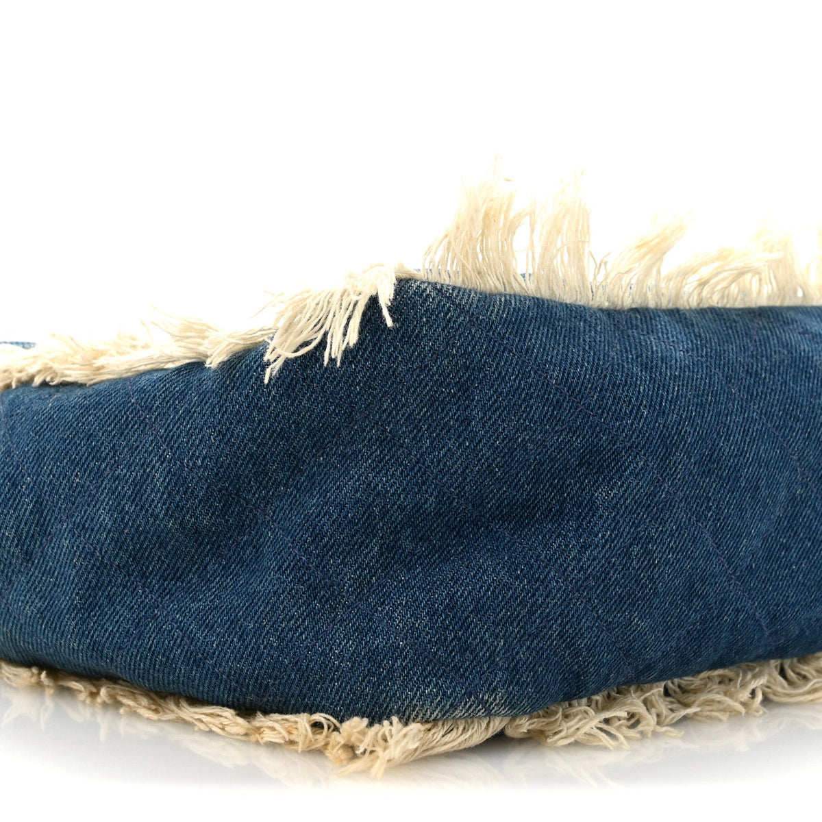 Quilted Flap Shoulder Bag - Blue