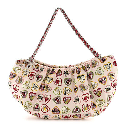 Canvas Shoulder Bag - Pink