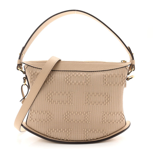 Delvauxtaurillon Soft Woven D Motif Pin  Handbag