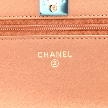 Quilted Lambskin Wallet Bag