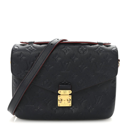 Empreinte Pochette Metis Marine Rouge Handbag