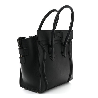 Calfskin Travel Bag - Black