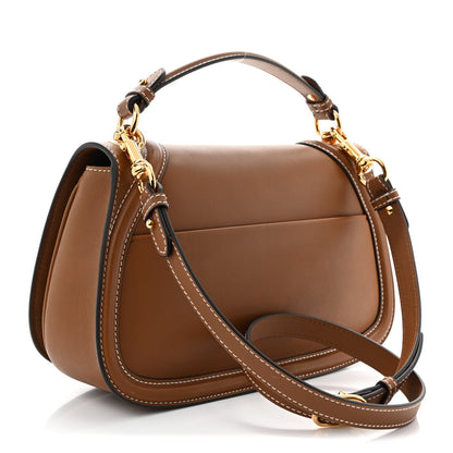 Large Calfskin Flap Shoulder Bag