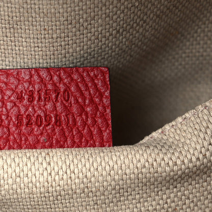 Calfskin Backpack - Red