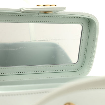Caviar Handbag - Light Blue