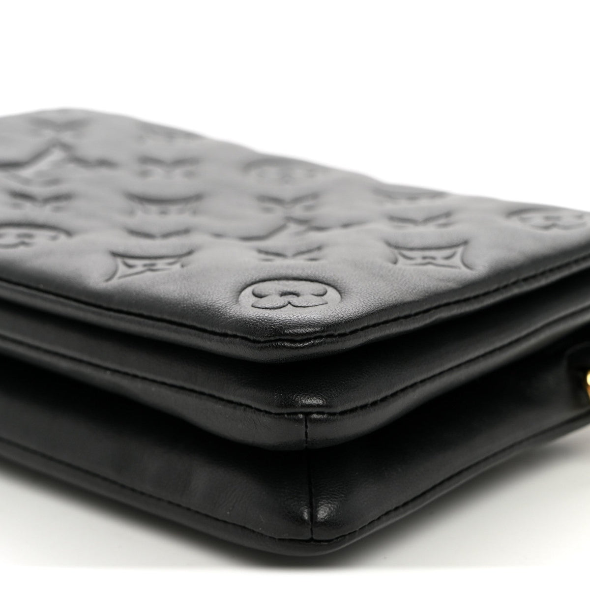 Lambskin Handbag - Black