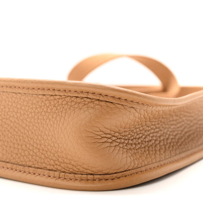 Taurillon Clemence Evelyne Tpm Biscuit Handbag