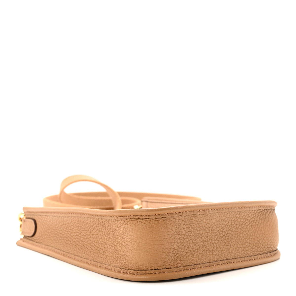Taurillon Clemence Evelyne Tpm Biscuit Handbag