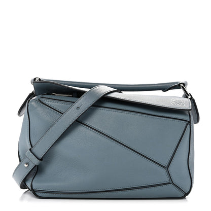 Small Calfskin Handbag - Blue