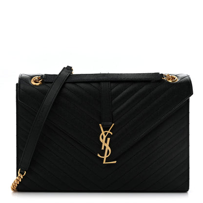 Large Satchel Bag - Black