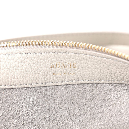 Small Calfskin Crossbody Bag - Grey