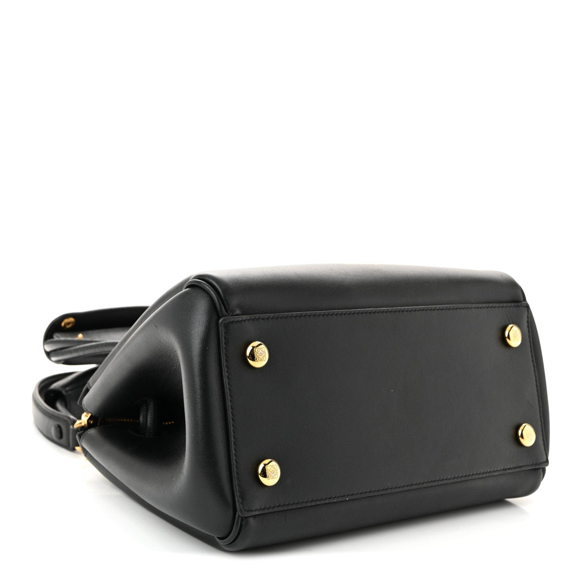 Small Calfskin Handbag - Black