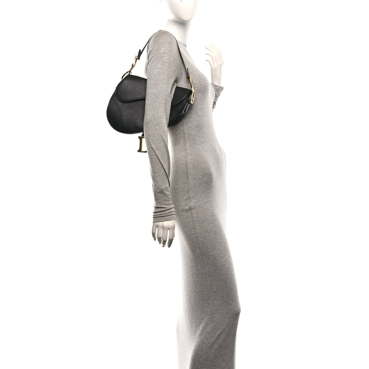 Calfskin Handbag - Black