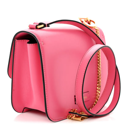 Small Calfskin Shoulder Bag - Pink