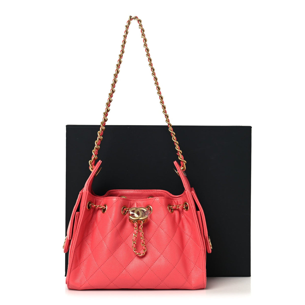 Mini Quilted Caviar Handbag