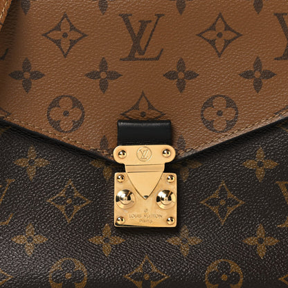 Reverse Monogram Pochette Metis Handbag