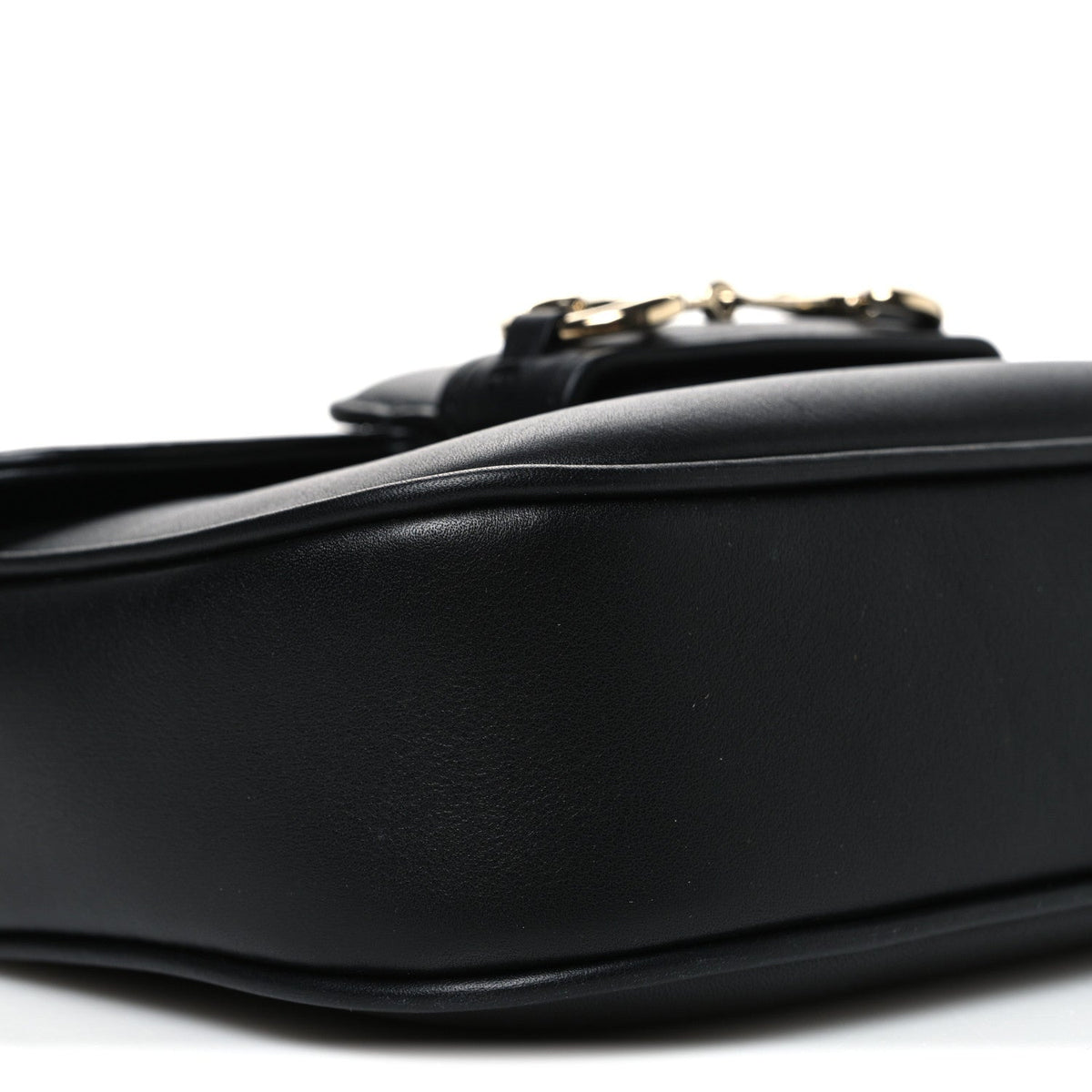 Calfskin Shoulder Bag - Black