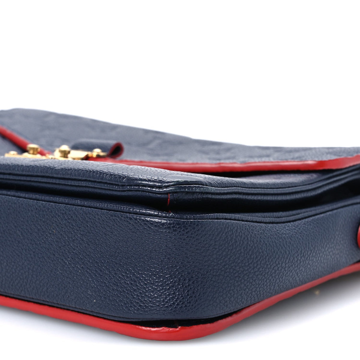 Empreinte Pochette Metis Marine Rouge Handbag