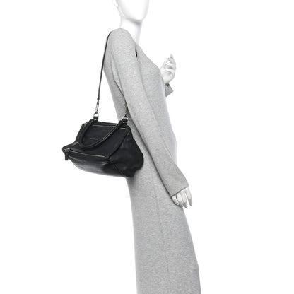 Small Goatskin Handbag - Black